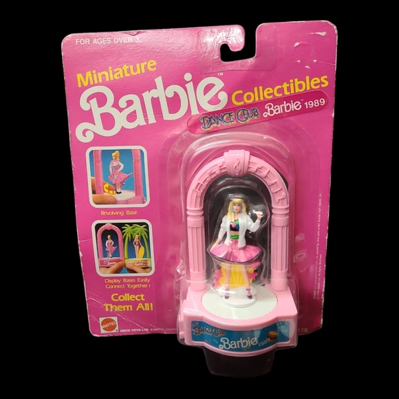Vintage Barbie Miniature Collectibles "Dance Club Barbie 1989" - Picture 6 of 10